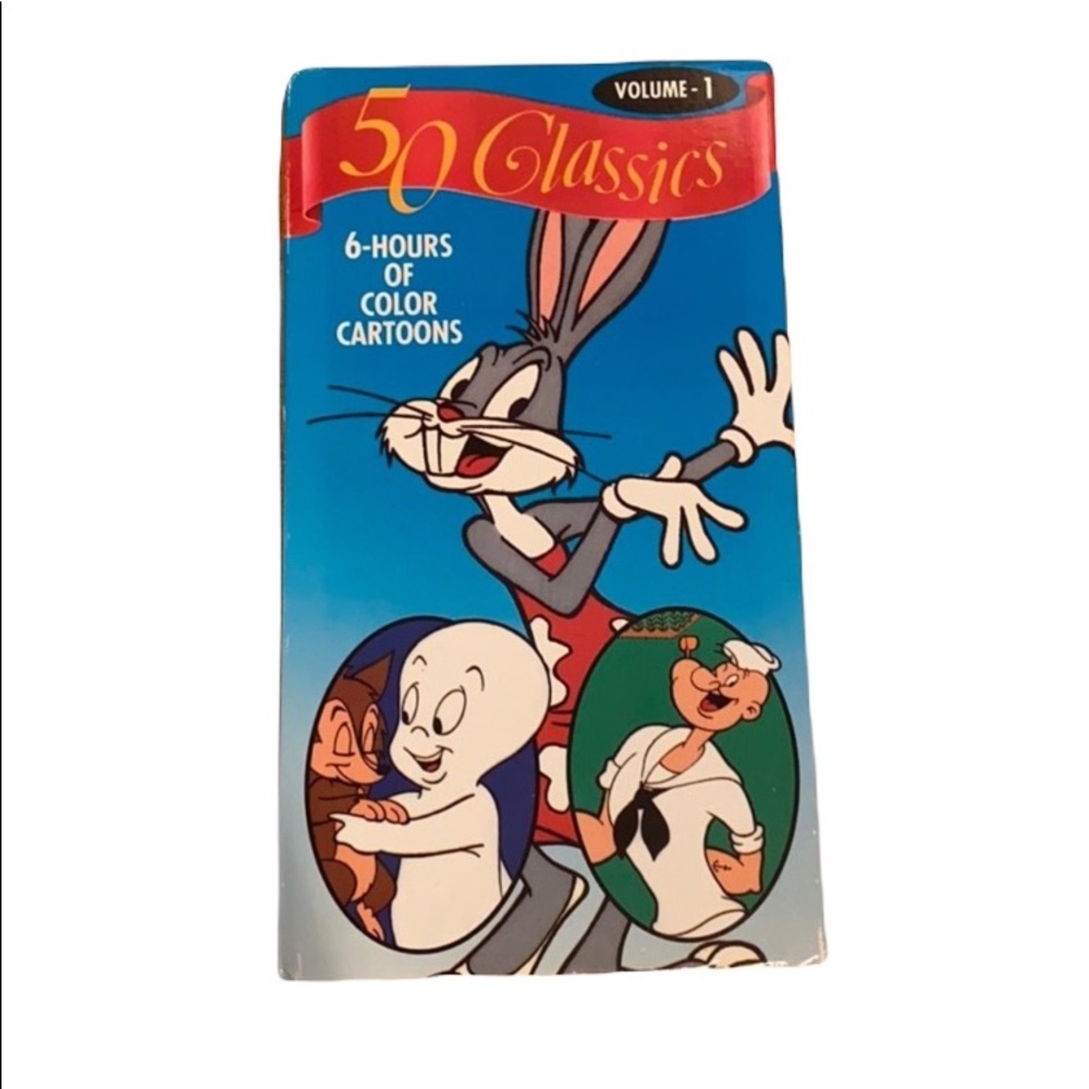 🛍️Free with Bundle🛍️ Vintage 50 Classics- Volume 1 VHS Tape